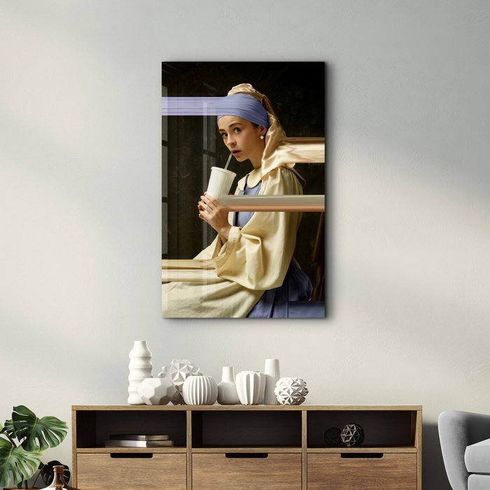 Wallity Pintura Decorativa de Vidrio Templado 46 x 72 cm